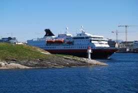 Fra Havøysund med hurtigruta