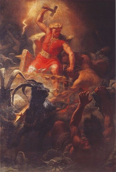 Også den norrøne guden Thor var trolig en historisk skikkelse