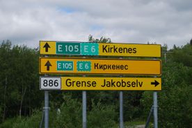 Ved grensen til Russland