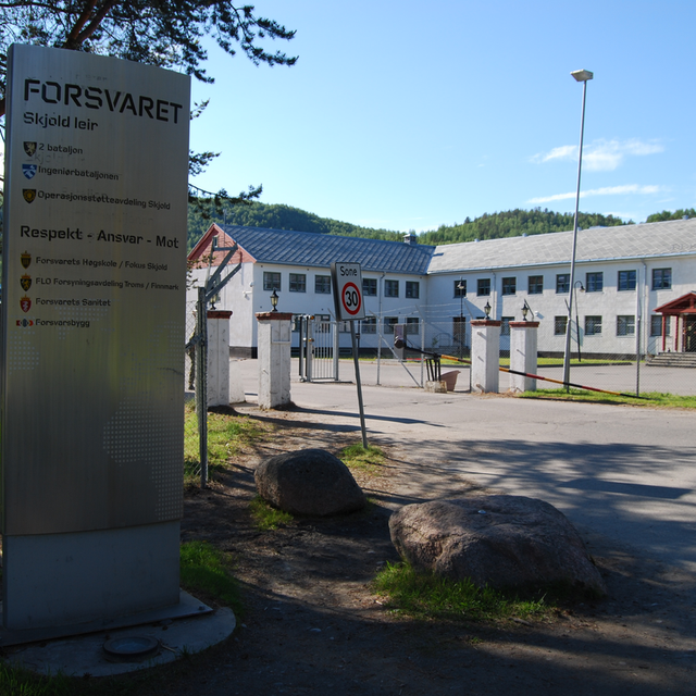 Maukstadmoen i Troms, der jeg avtjente verneplikten i 1968. Mye var forandret siden den gang!
