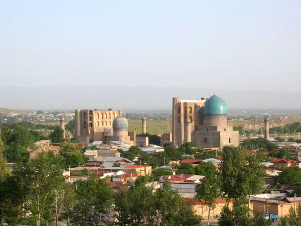 Dagens Samarkand er den nest største byen i den sentralasiatiske republikk Uzbekistan