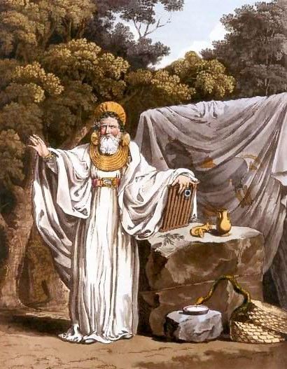 De første druidene i England var høyt kultiverte mennesker med hebraiske røtter. De hadde bl.a. universiteter der de underviste i alle former for naturvitenskap