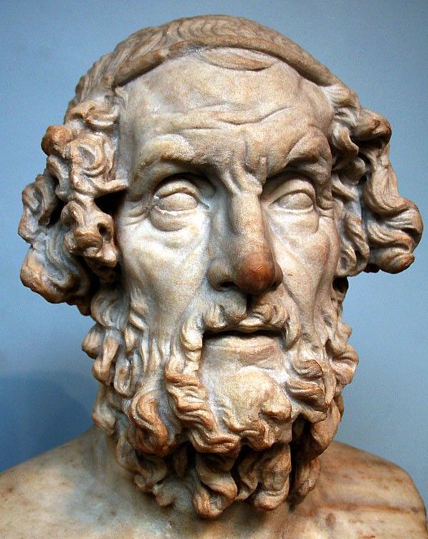 Den blinde greske dikter Homer